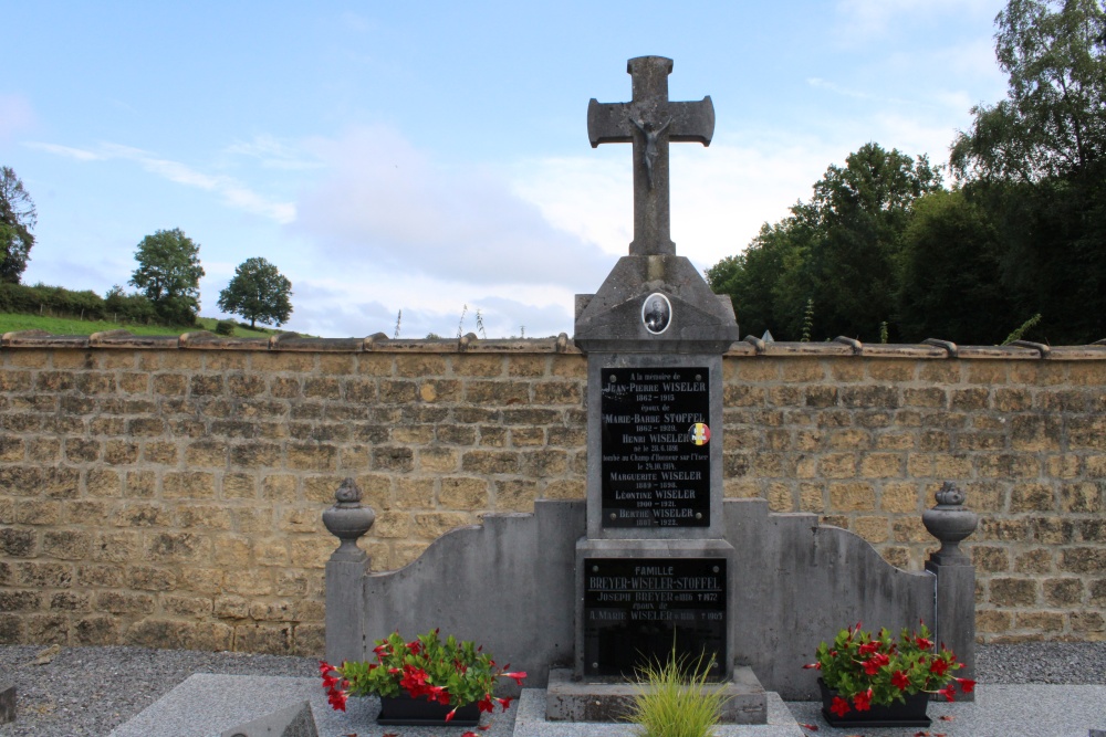 Belgische Oorlogsgraven Battincourt	
