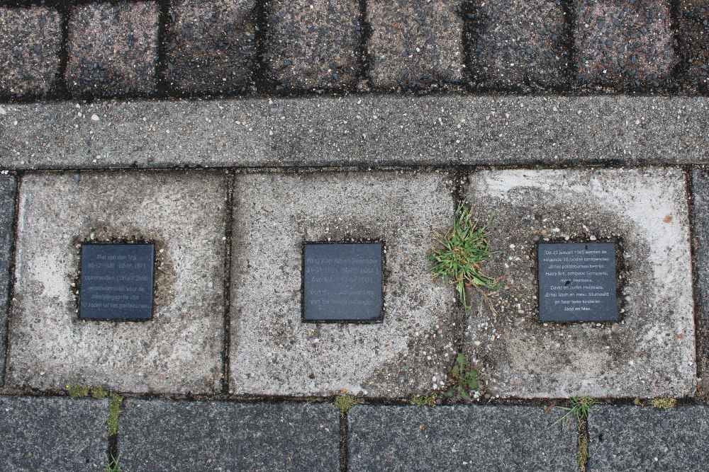 Herdenkingsstenen Utrechtseweg 141