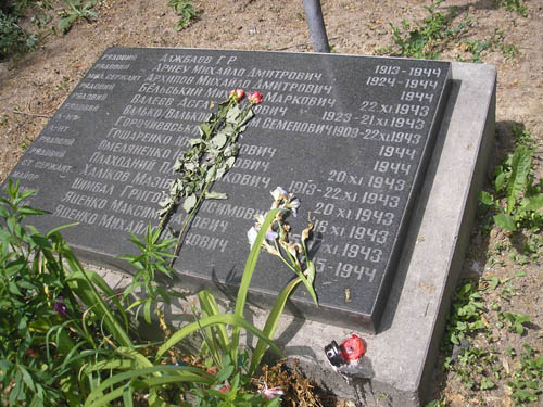 Mass Grave Soviet Soldiers Zamkova Hora (Kiev)