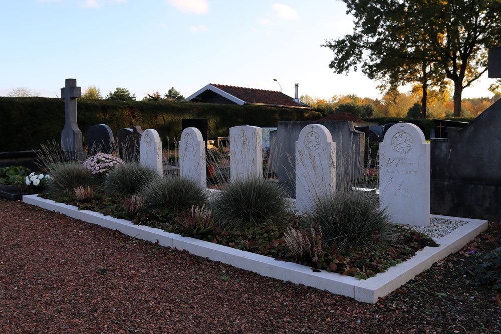 Dutch War Graves Roman Catholic Churchyard Hout-Blerick