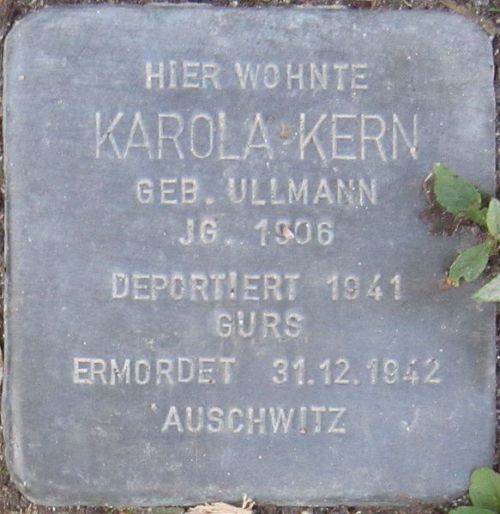 Stolpersteine Godramsteiner Strae 5 #1