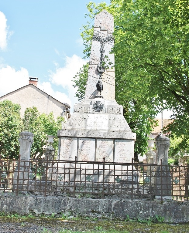Monument Eerste Wereldoorlog Vimenet