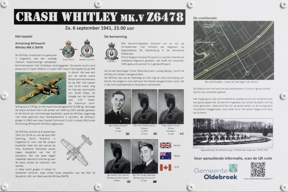 Memorial AW Whitley V Z6478 #2