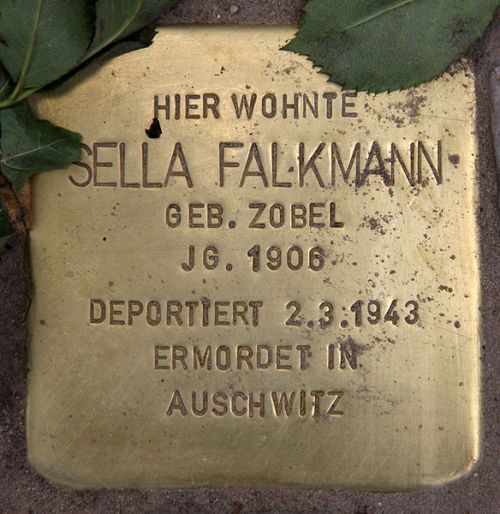 Stolpersteine Fasanenstrae 37 #4