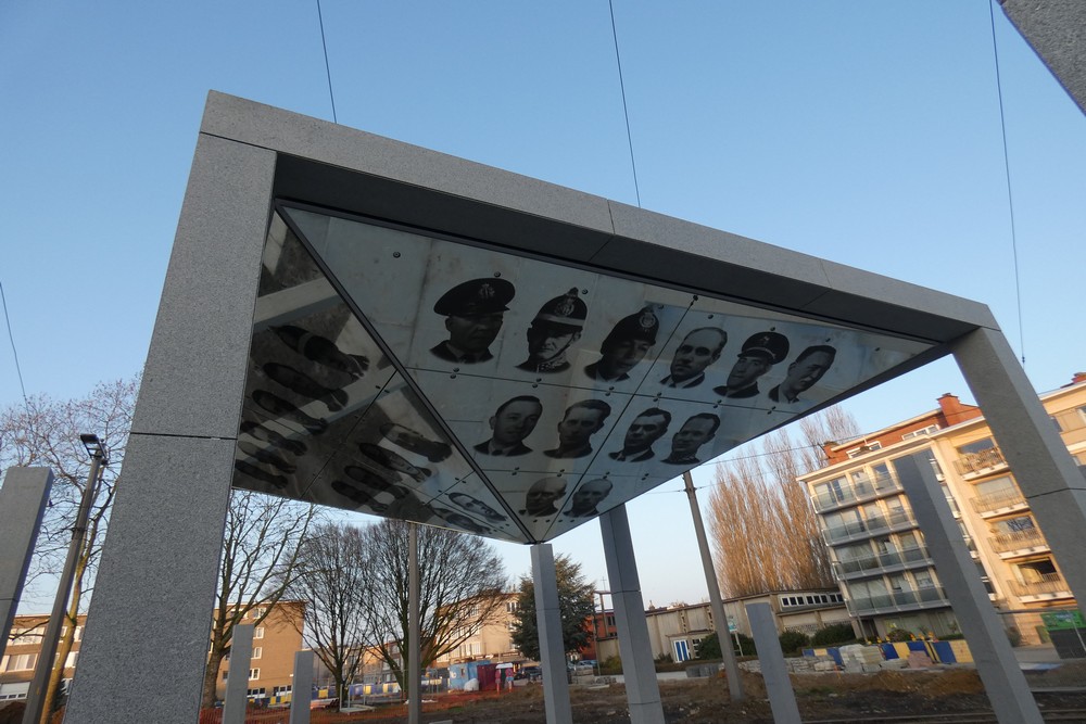 Monument Gedeporteerde Politie Deurne #4