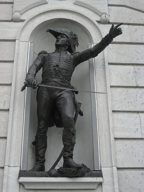Statue of Charles Michel d'Irumberry de Salaberry