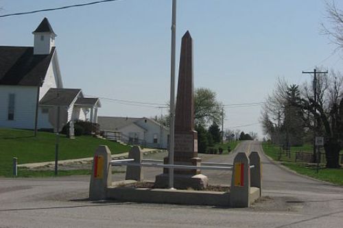 Monument Veteranen Eerste Wereldoorlog Pickrelltown
