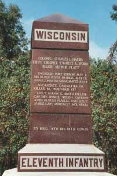 11th Wisconsin Infantry (Union) Monument