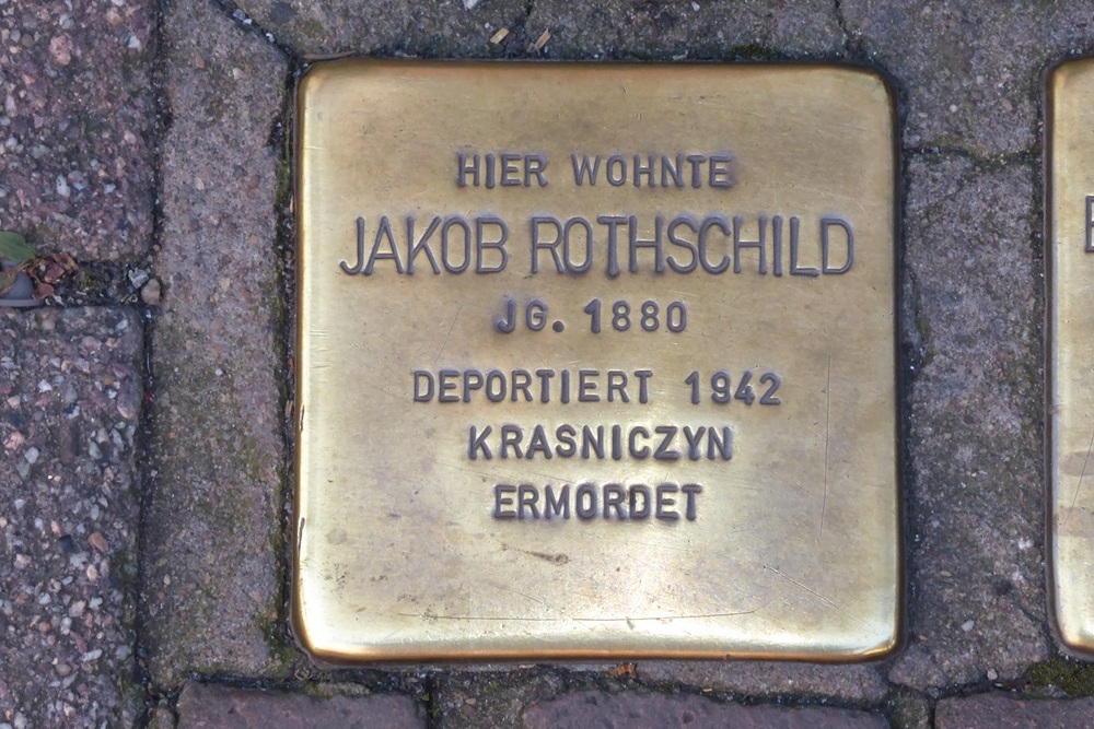 Stolpersteine Frohsinnstrae 9 #4