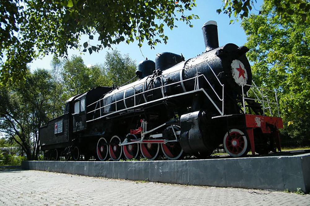 Locomotief Ел-629 Ussuriysk