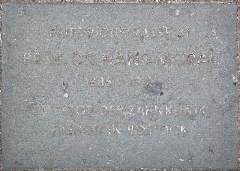Gedenksteen Friedrichstrae 28