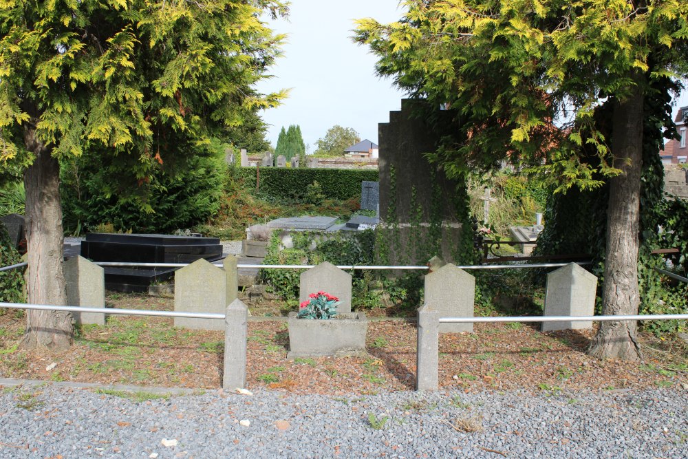 Belgische Oorlogsgraven Tournai Begraafplaats Nord	