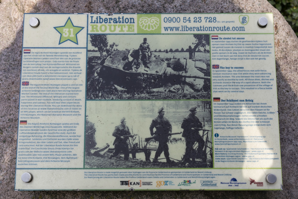 Liberation Route Marker 031: De sleutel tot succes #3