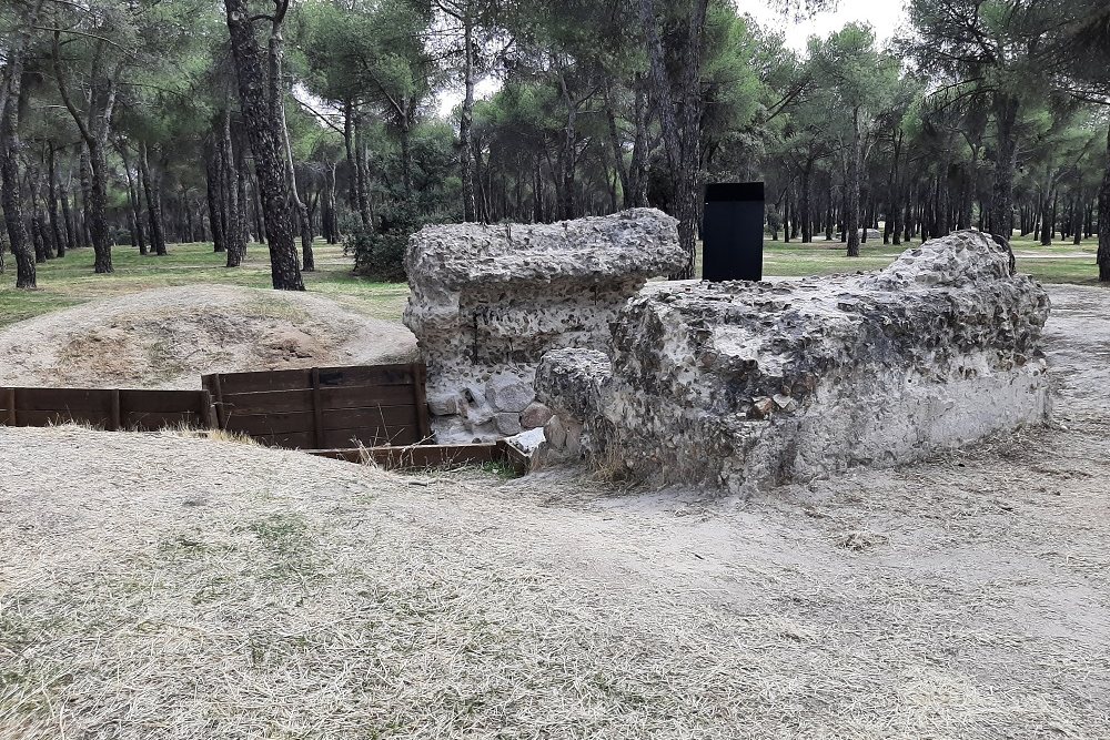 Restant Bunker Spaanse Burgeroorlog Dehesa de Navalcarbn