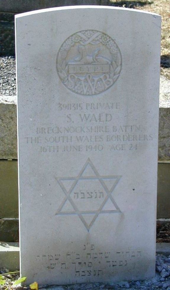 Commonwealth War Graves Swansea Hebrew Congregation Cemetery