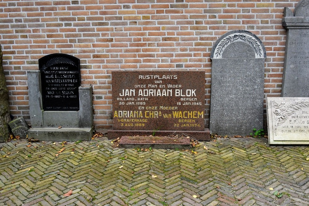 Grafsteen Jan Adriaan Blok