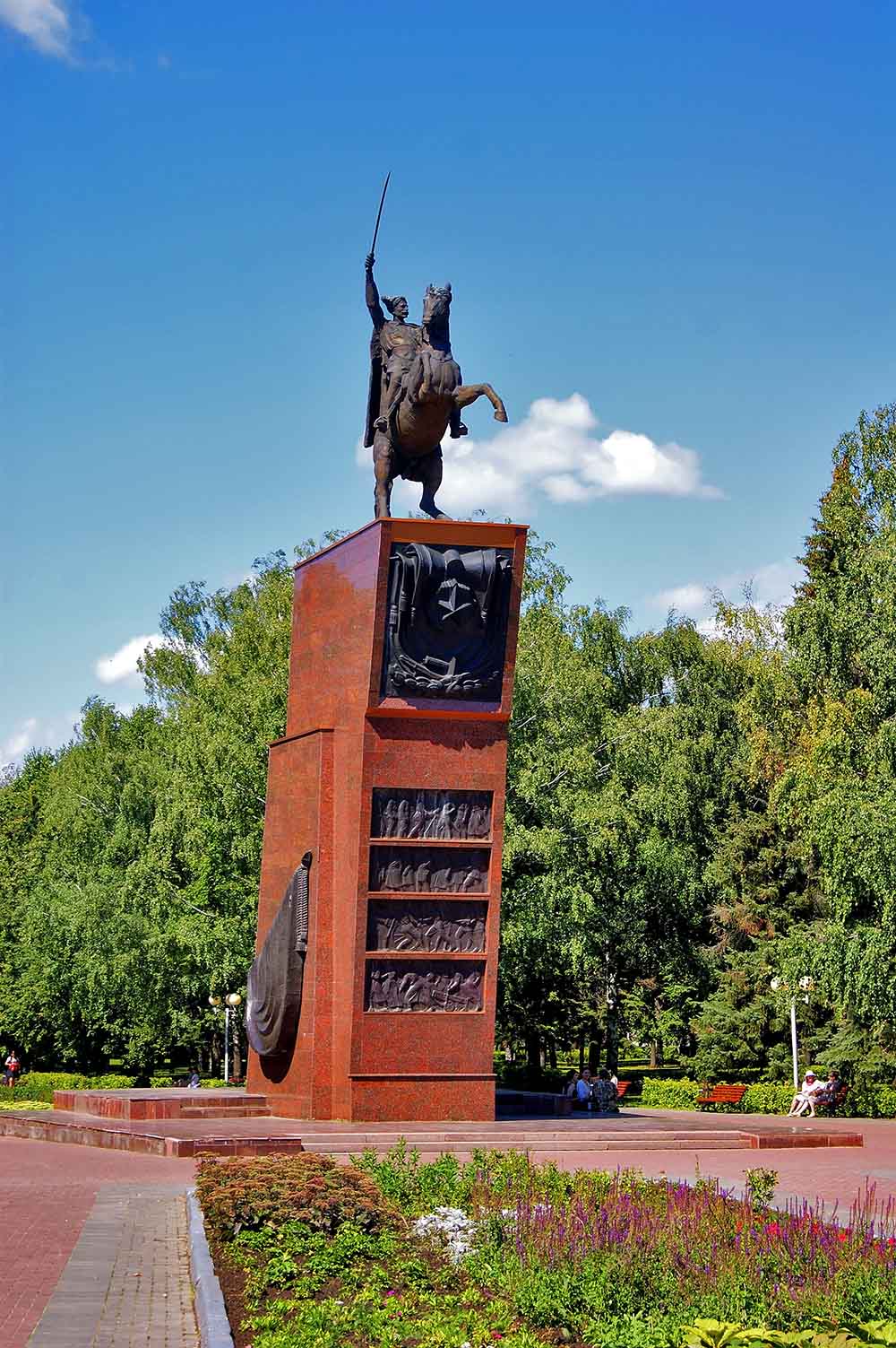 Monument Vasily Chapayev