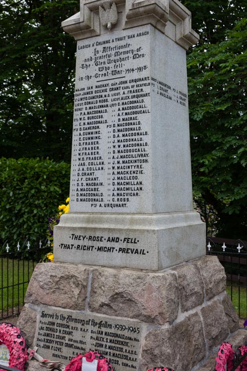 War Memorial Glen Urquhart #3