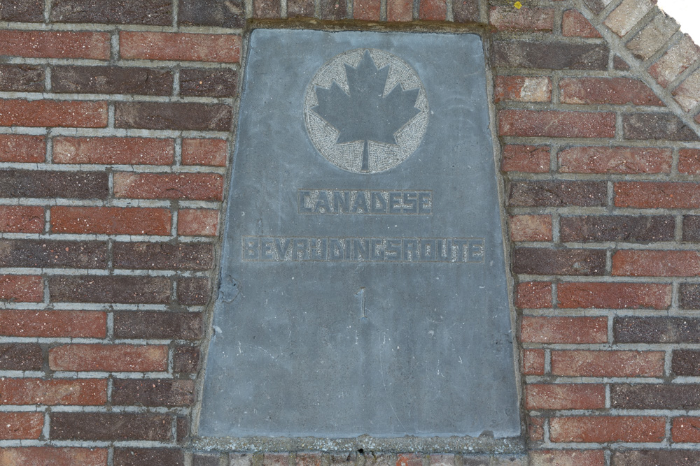 Marker No. 1 Canadian Liberation Route