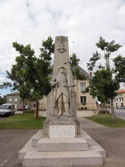 Oorlogsmonument Saint-Sauvant