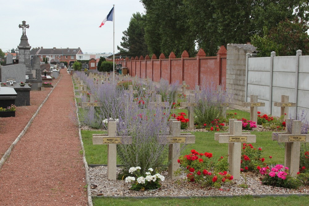 French & Belgian War Graves Gravelines #2