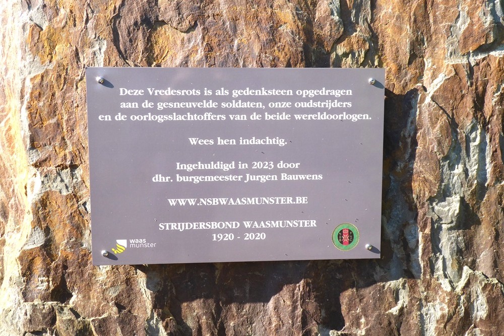 Vredesmonument Waasmunster-Sombeke #5