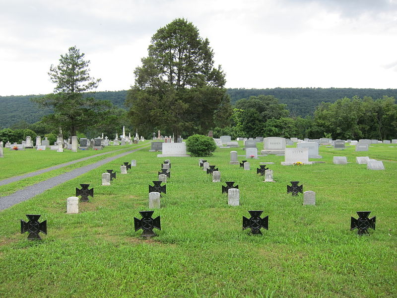 Confederate Plot Indian Mound Cemetery