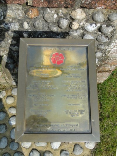 War Memorial Attlebridge
