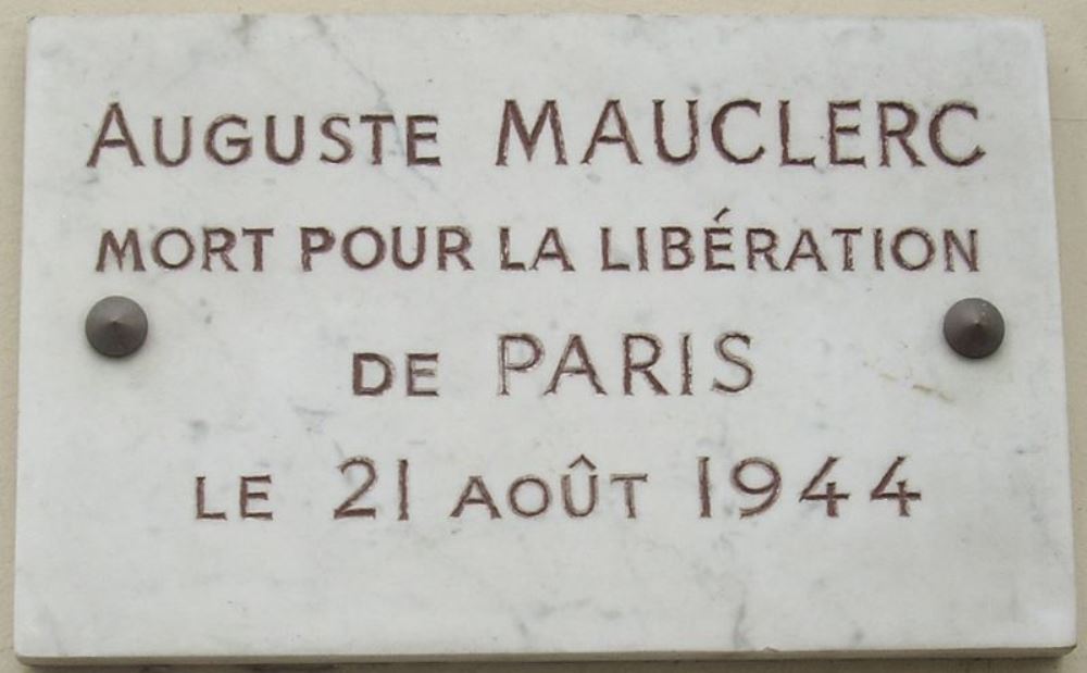 Memorial Auguste Mauclerc