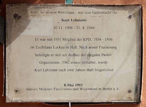 Memorial Kurt Lehmann