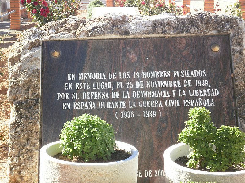 Mass Grave Albacete Cemetery