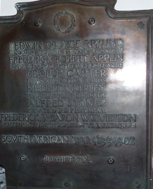 War Memorial St. Mary Church Iwerne Minster #2