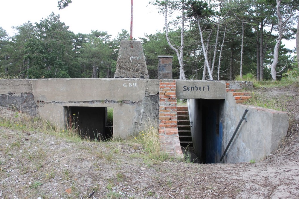 Duitse Radarstelling Tiger - Kvertype 467 Bunker/Sender 1