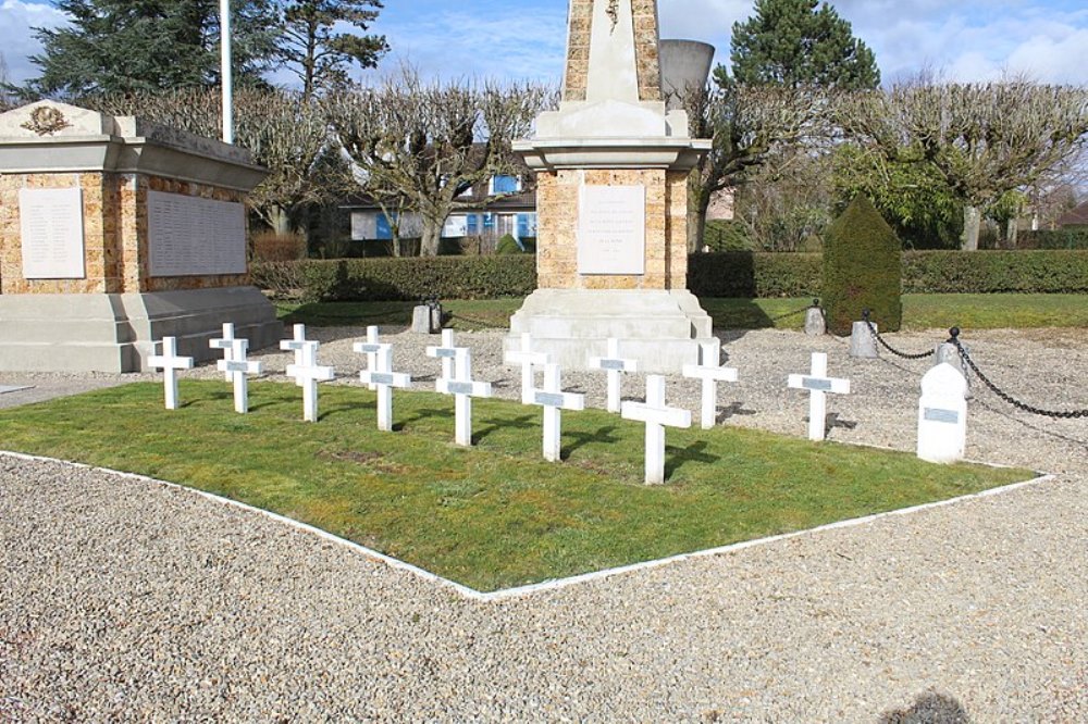 Franse Oorlogsbegraafplaats La Fert-Gaucher