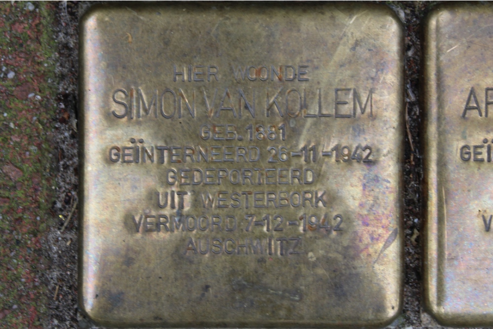 Stolpersteine Vrolikstraat 162 #2