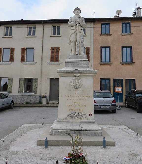 Monument Eerste Wereldoorlog Saint-Cyr-de-Valorges