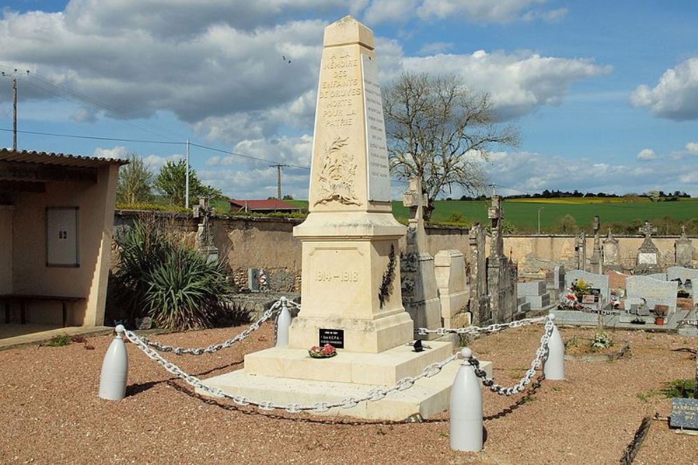 War Memorial Druyes-les-Belles-Fontaines