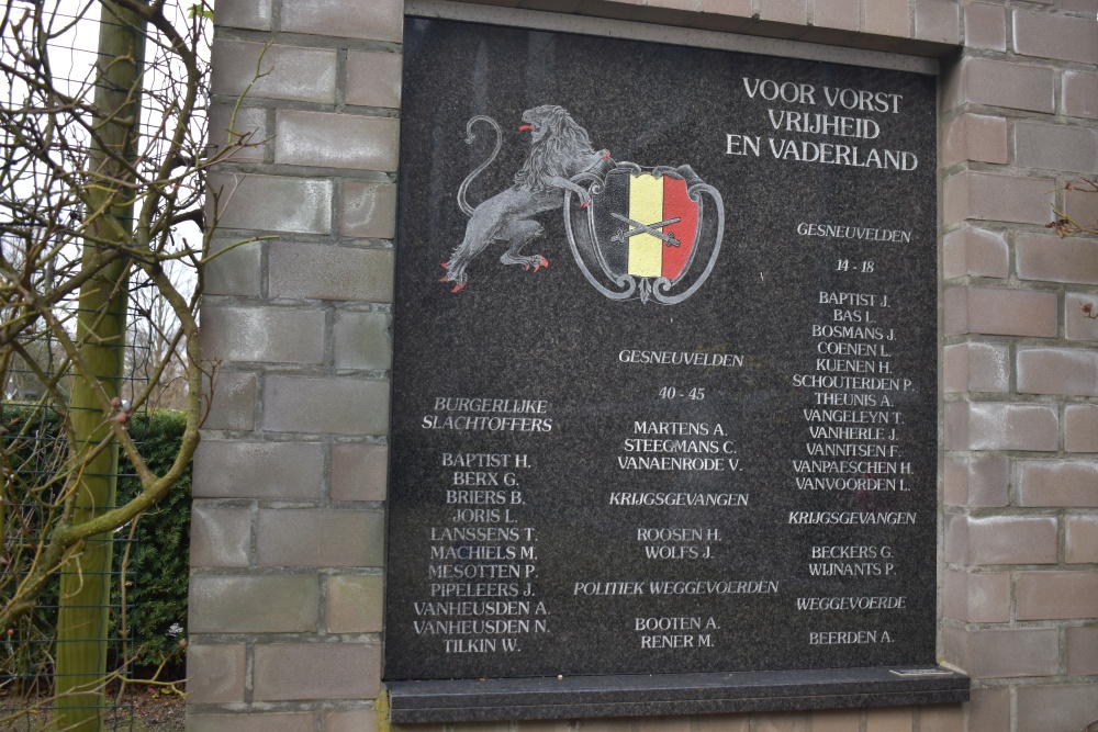 War Memorial Godsheide