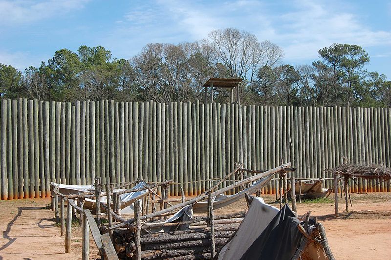 Reconstructed Part of Camp Sumter