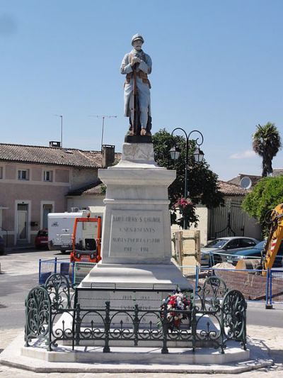 War Memorial Saint-Ciers-sur-Gironde