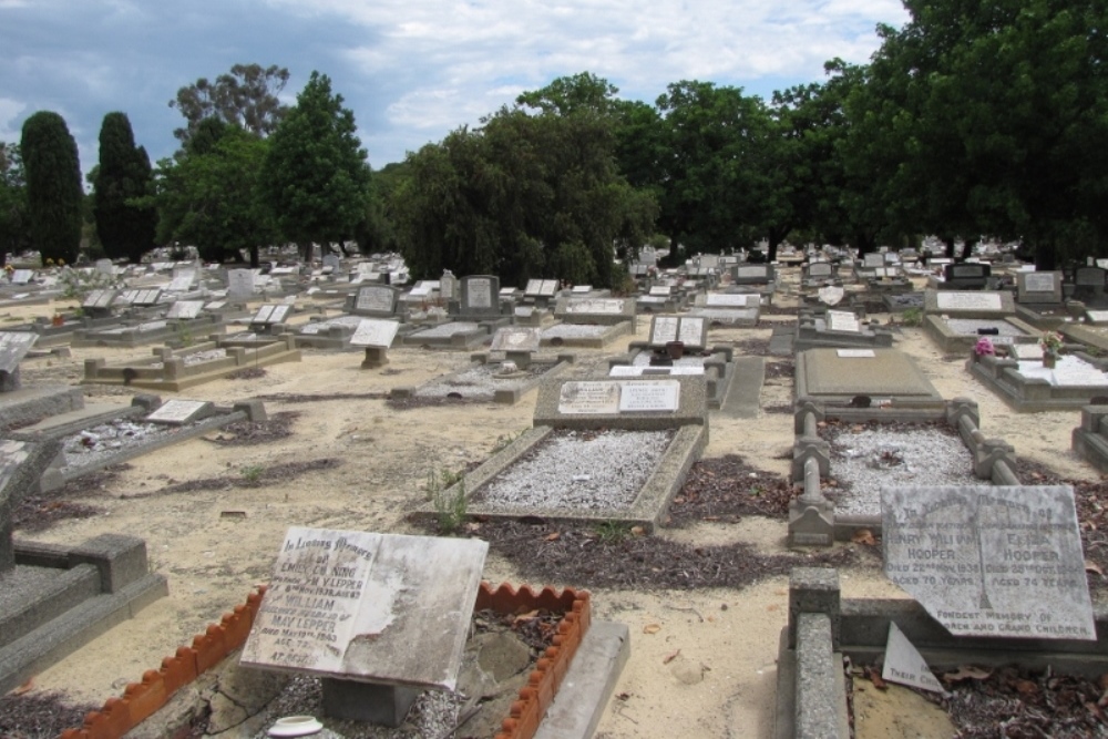 Oorlogsgraven van het Gemenebest Perth Karrakatta General Cemetery