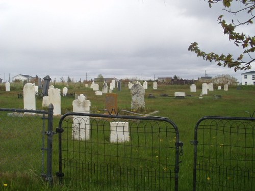 Oorlogsgraf van het Gemenebest Bay Roberts United Church Cemetery
