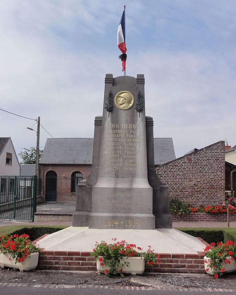 Monument Eerste Wereldoorlog Hauteville