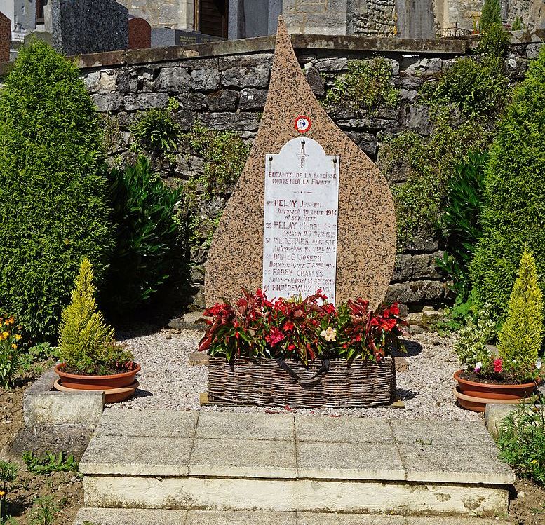 Monument Eerste Wereldoorlog Villers-la-Ville