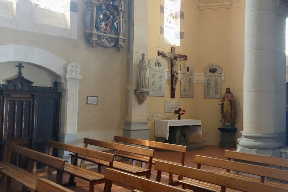 Oorlogsmonument glise Sainte Thrse Enfant Jesus de Saint-Martin-en-Haut #5