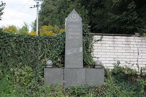 German War Memorial Lazne Libverda