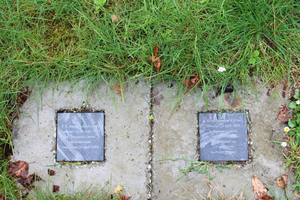 Memorial Stones Professor Lorentzlaan 167