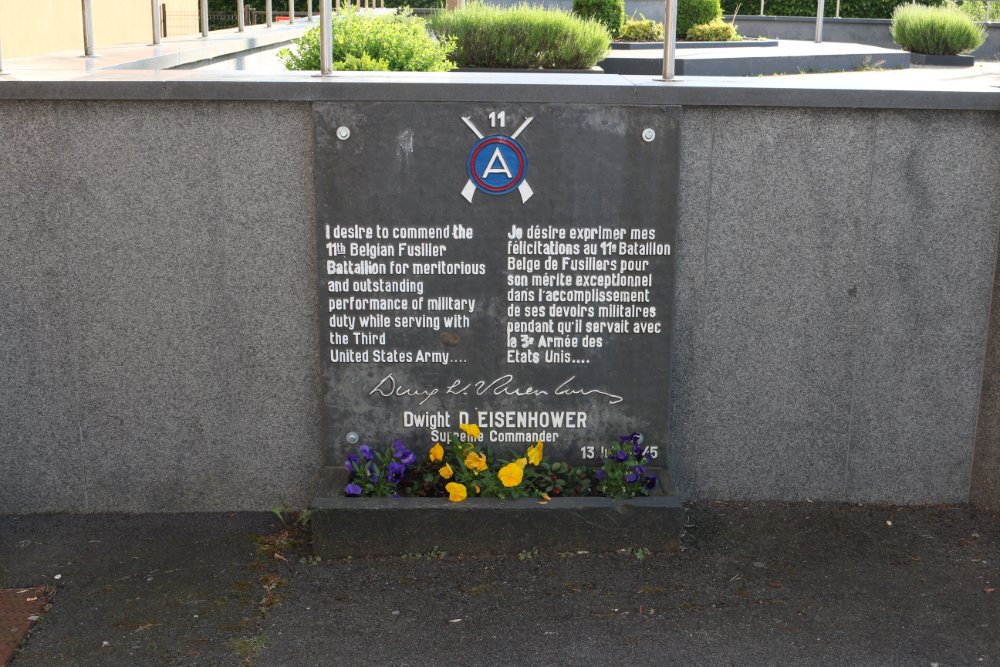 Memorial 11st Belgian Fusiier Batallion