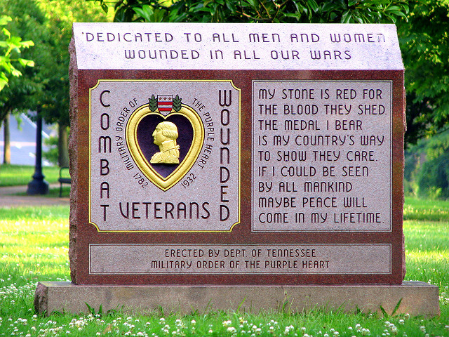 Purple Heart Monument