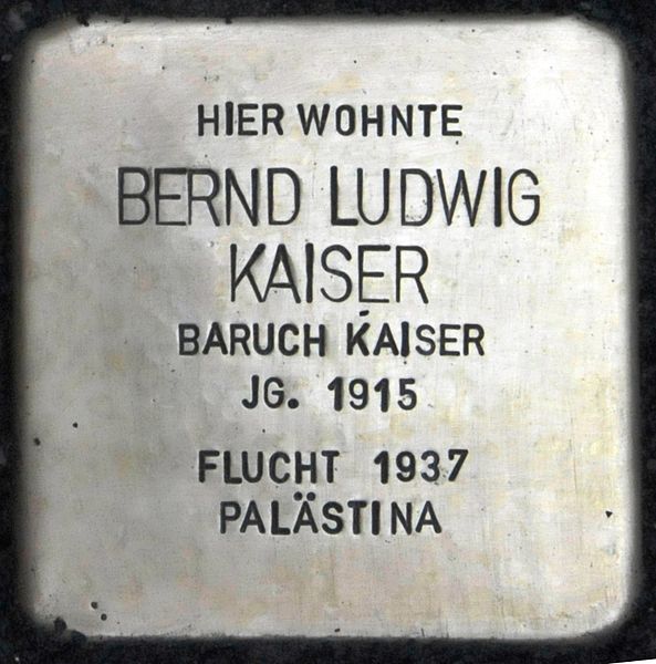 Stolpersteine Lessingstrae 1 #2